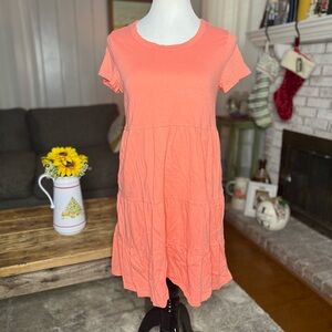 Time & Tru tiered pocket dress